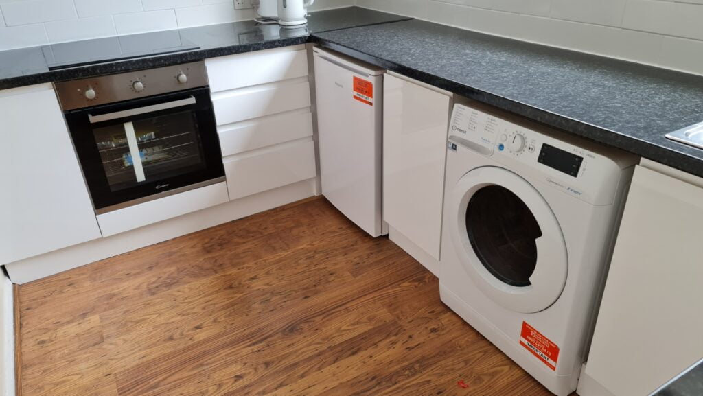 Fitted new kitchen New kitchen
